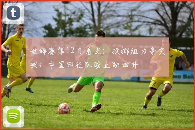 世锦赛第12日看点：投掷组力争突破，中国田径队盼止跌回升 - 彩客网推荐